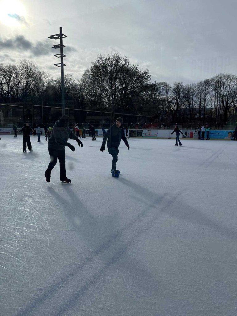 Spaß auf dem Eis