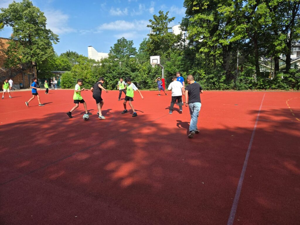 Fußballturnier in der Dachauer Straße